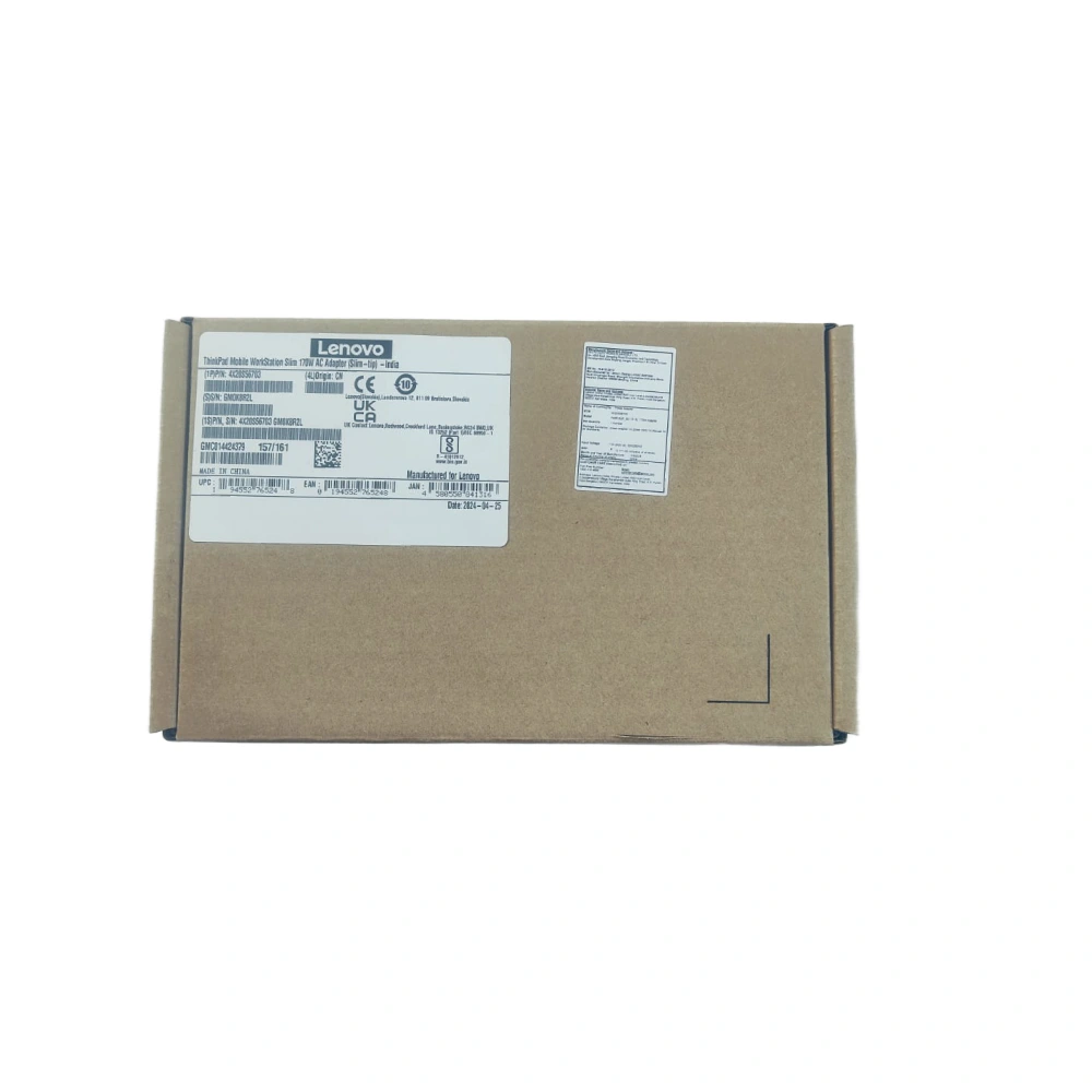 Lenovo Original Laptop Adapter 170w | 20v/ 8.5a | USB (Box Seal Opened for Serial No) view 4